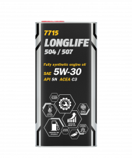 Mannol Longlife 504/507 5W-30 5L (MN7715-5ME) Mannol Longlife 504/507 5W-30 5L (MN7715-5ME)