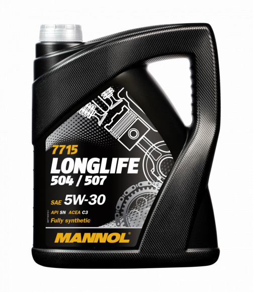 Mannol motorno olje Longlife 504/507 5W-30 5L (MN7715-5) Mannol motorno olje Longlife 504/507 5W-30 5L (MN7715-5)