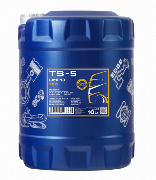 MANNOL TS-5 UHPD 10W-40 motorno olje, 10 l