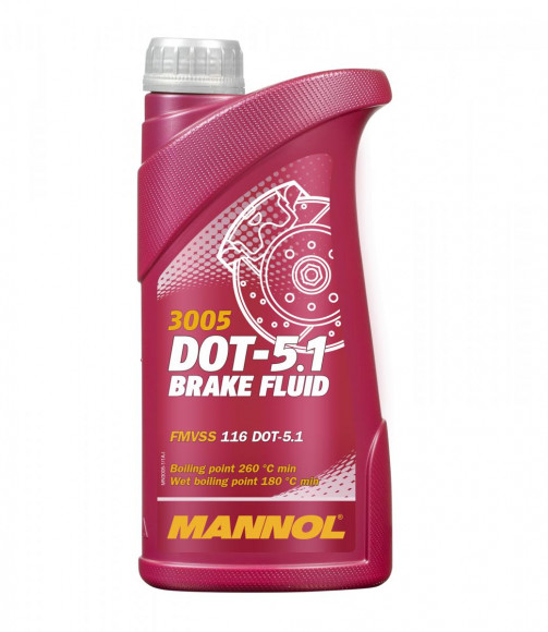 Mannol zavorna tekočina DOT-5.1, 1 l