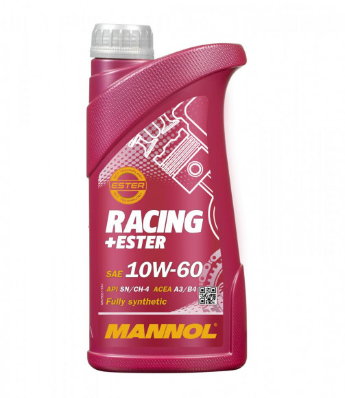 Mannol motorno olje Racing+Ester, 10W-60, 1 l Mannol motorno olje Racing+Ester, 10W-60, 1 l