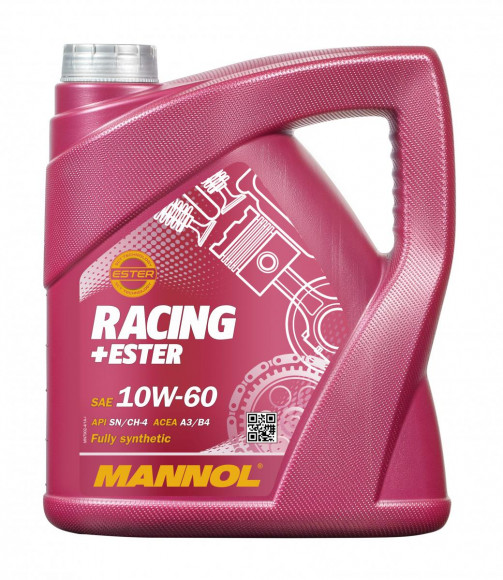 Mannol motorno olje Racing+Ester, 10W-60, 4 l Mannol motorno olje Racing+Ester, 10W-60, 4 l