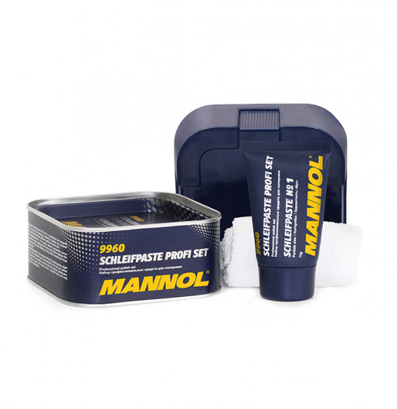Mannol Schleifpaste Profi Set profesionalni polirni set