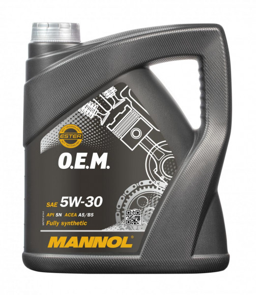 Mannol o.e.m. 5w-30 a5/b5 ford volvo 4 l (MN7707-4)