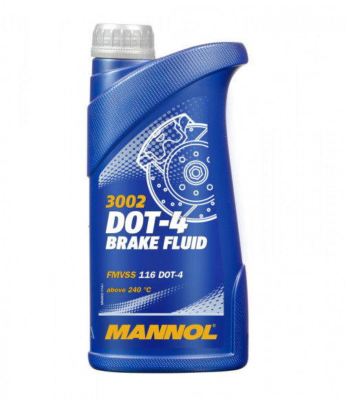 Mannol zavorna tekočina DOT4, 1 l